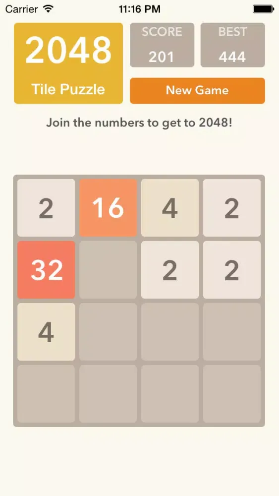 2048 Tile Puzzle應用截圖