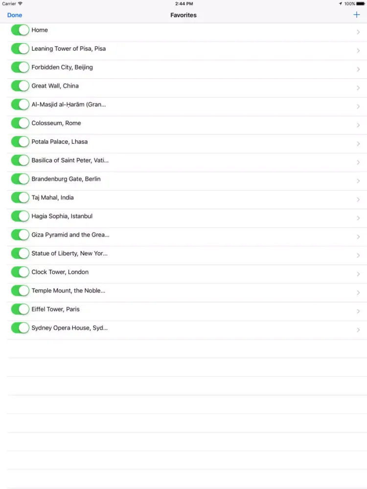 Hompass - Compass with signpost to the world iPad 应用截图