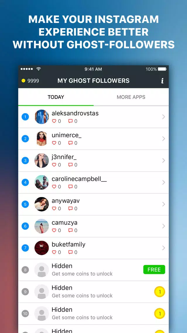 My Ghost Followers – How To Find For Instagram スクリーンショット