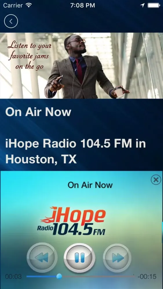 iHope Radio Ekran Görüntüleri
