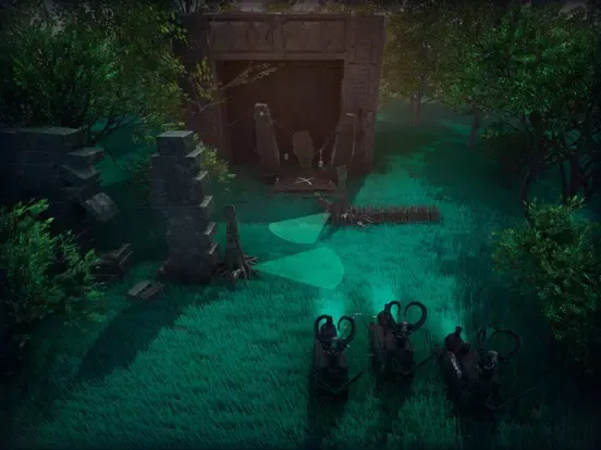 Capturas de tela do Garten Demon Monster Train iPad 