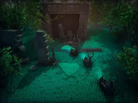 Capturas de tela do Garten Demon Monster Train iPad 