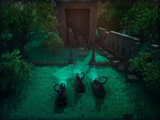 Capturas de tela do Garten Demon Monster Train iPad 