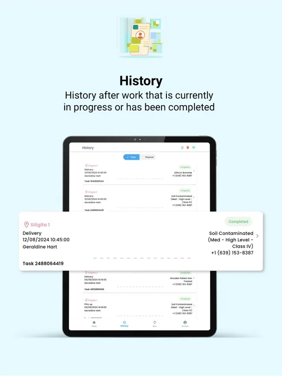 Ảnh chụp màn hình của Waste Tracker iPad 