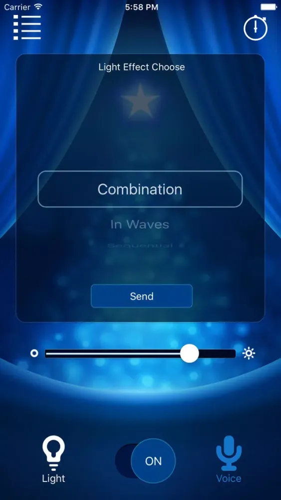 Christmaslight - bluetooth control Ekran Görüntüleri