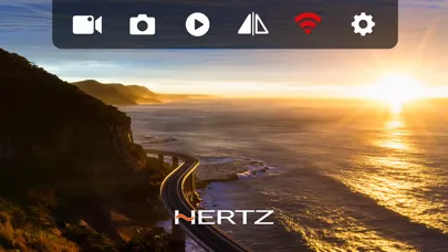 Capturas de tela do HertzCam