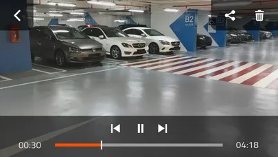 Capturas de tela do HertzCam