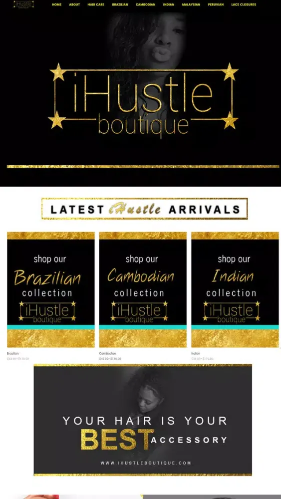 ภาพหน้าจอของ iHustle Boutique