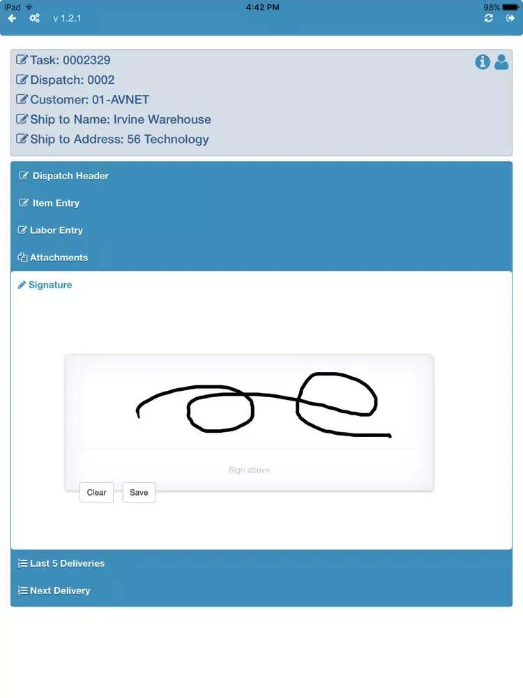 Zrzuty ekranu SMP Mobile Maestro iPad 