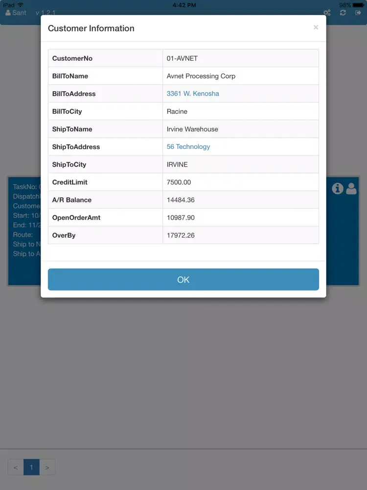 Zrzuty ekranu SMP Mobile Maestro iPad 