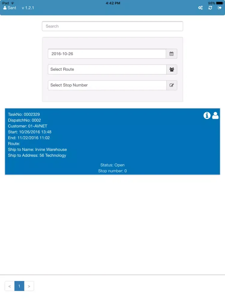 Zrzuty ekranu SMP Mobile Maestro iPad 