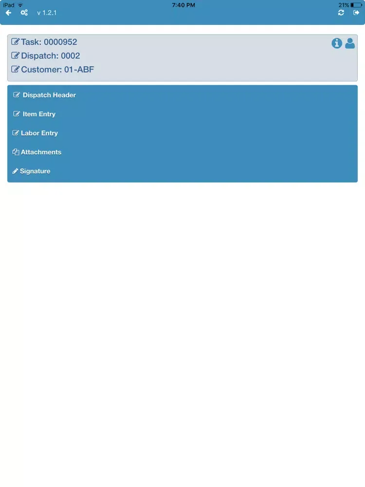 Zrzuty ekranu SMP Mobile Maestro iPad 