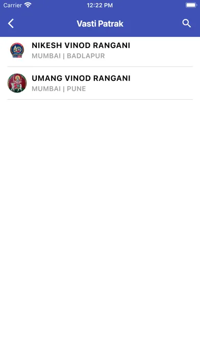 Zrzuty ekranu Darshadi Patidar Sanatan Samaj