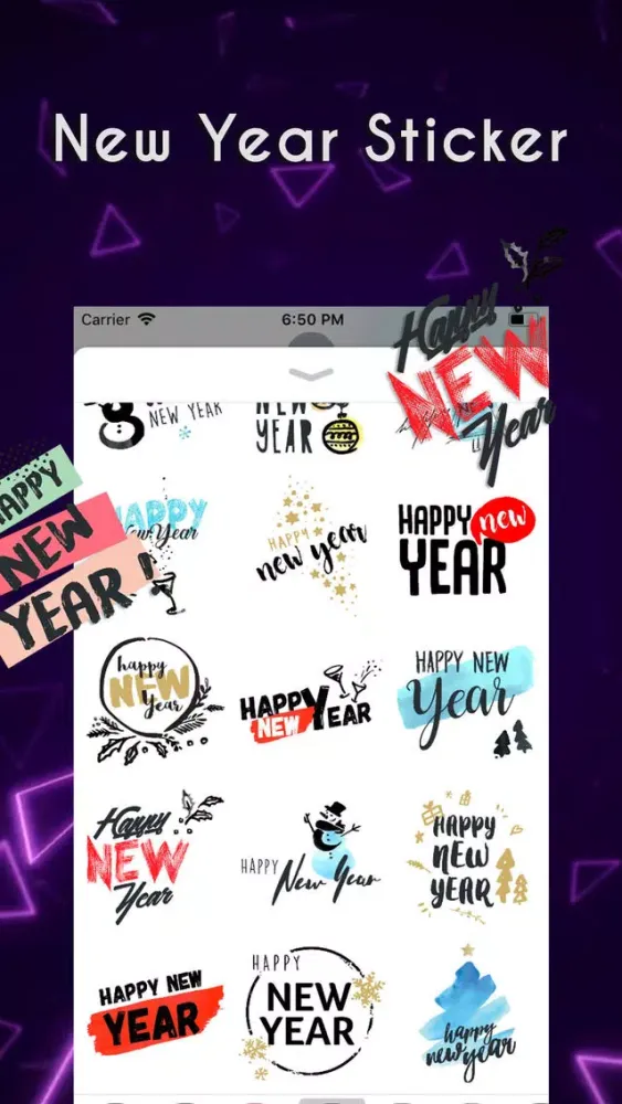 Скриншоты Happyy New Year Sticker