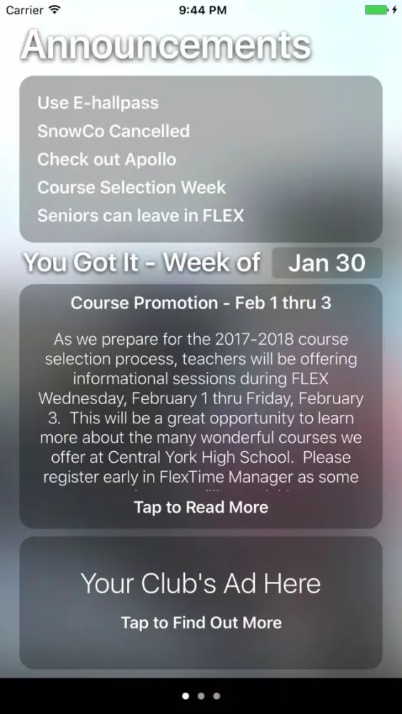 Central York High School Screenshots