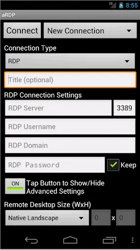 aRDP Pro: Secure RDP Client 스크린샷