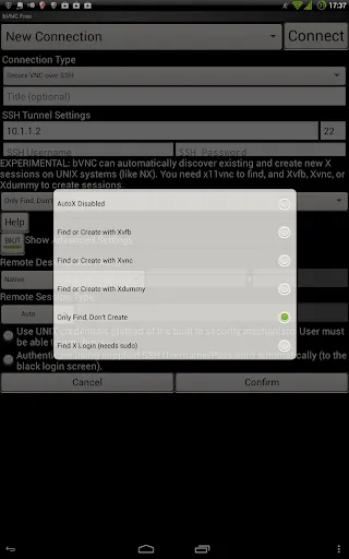 bVNC: Secure VNC Viewer Screenshots