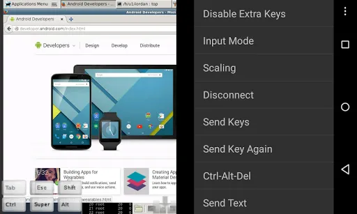 bVNC: Secure VNC Viewer Screenshots