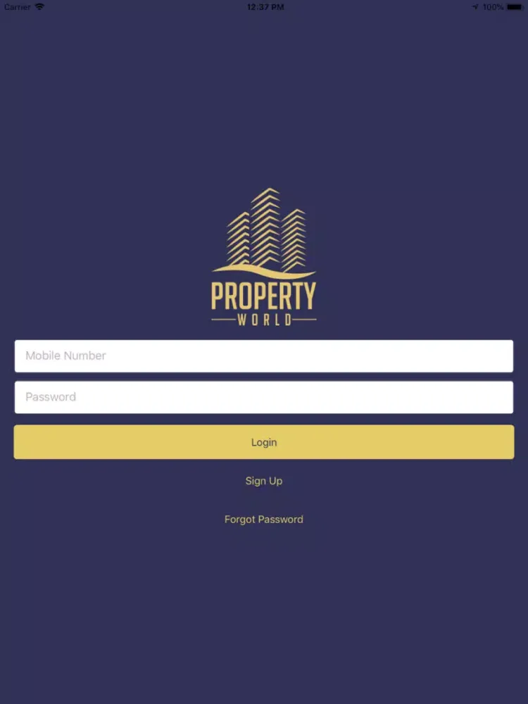 Скриншоты Property World iPad 