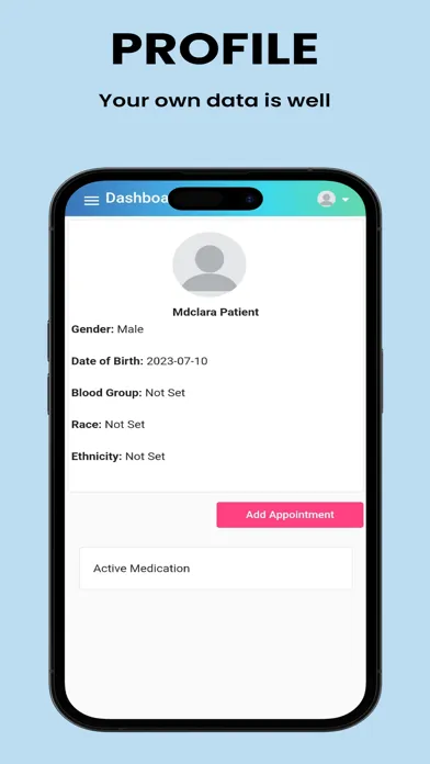 Ảnh chụp màn hình của MD Clara