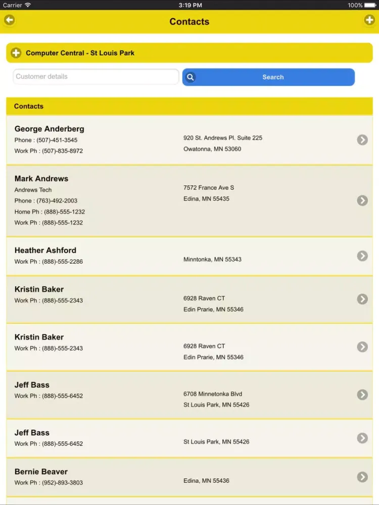 Iridium Express iPad  Screenshots