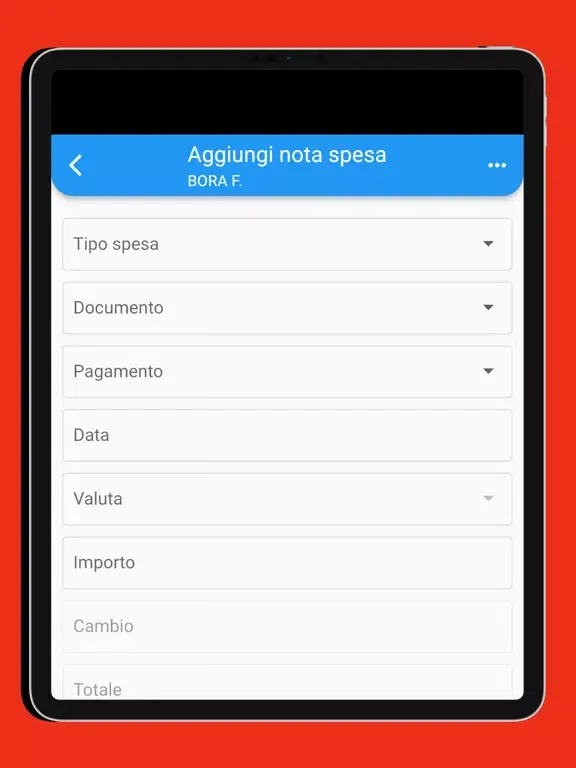 Capturas de pantalla de Nota Spese TravelPlus iPad 