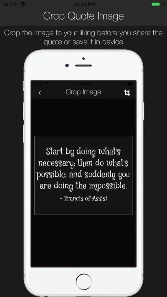 Capturas de tela do Parrot - Motivational Quote