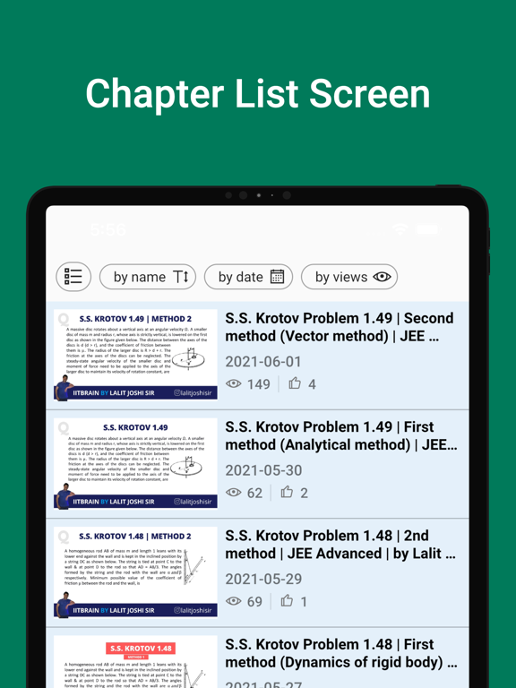 SS Krotov Book Solutions iPad 應用截圖