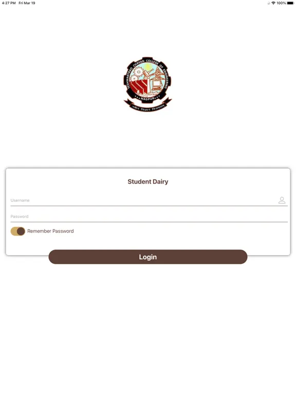 Screenshot di YCCE Student Diary iPad 