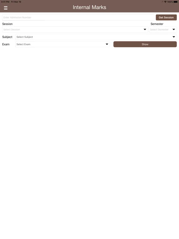 Screenshot di YCCE Student Diary iPad 