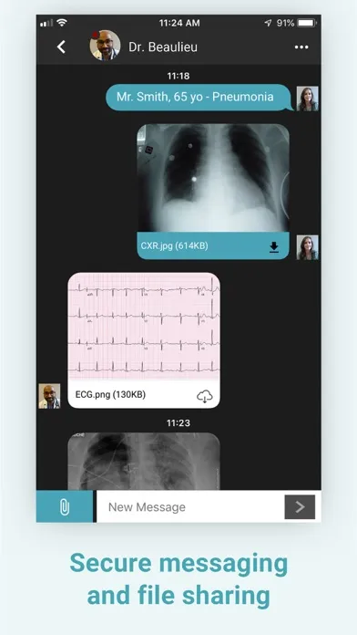 Reacts - Secure collaboration Screenshots