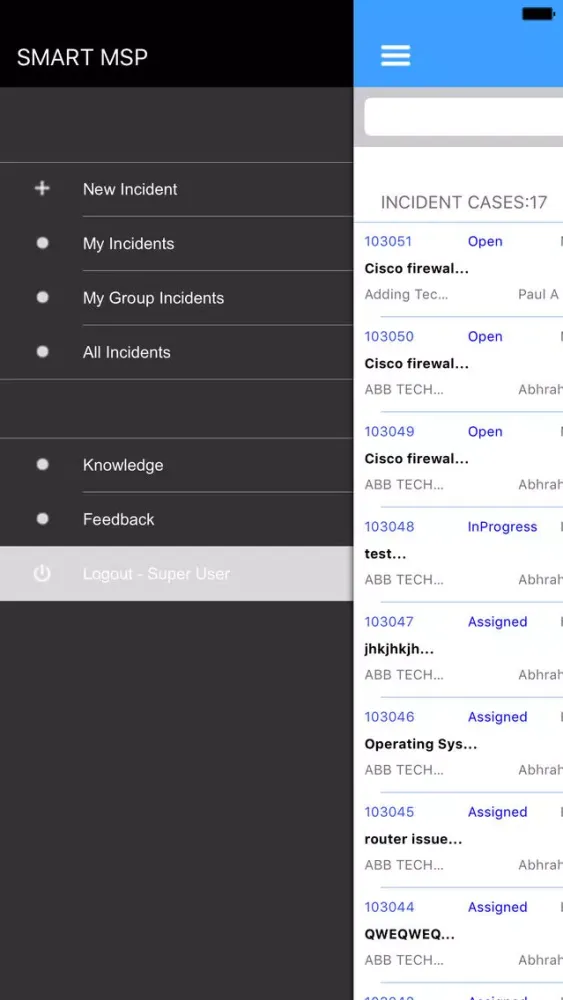 SMART Managed Service Providers Screenshots