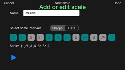 Zrzuty ekranu AnyScale - Tunings & Scales