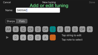 Zrzuty ekranu AnyScale - Tunings & Scales