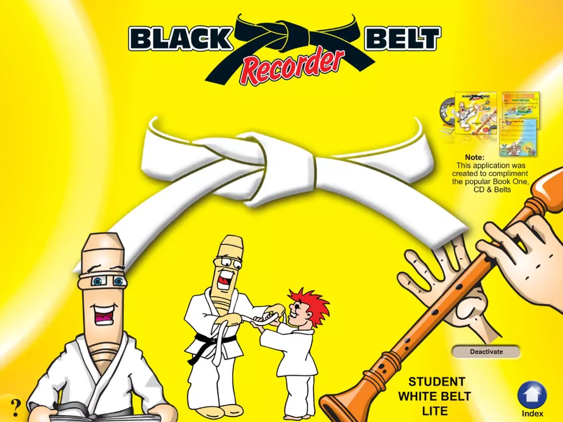 Tangkapan layar Black Belt Recorder White Belt iPad 