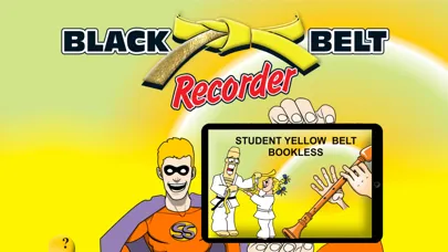 Capturas de tela do BB Recorder Yellow Belt App