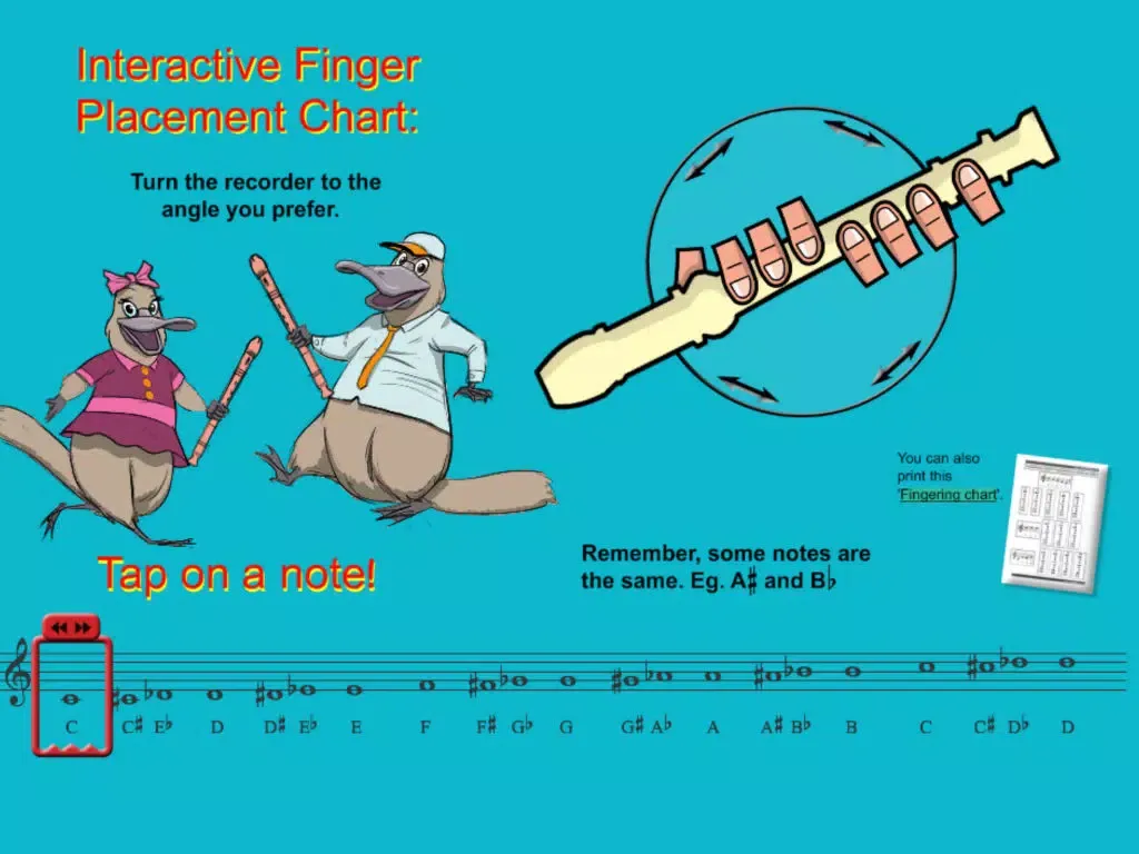 Susie and Phil's Take Orff with Recorder iPad  Screenshots