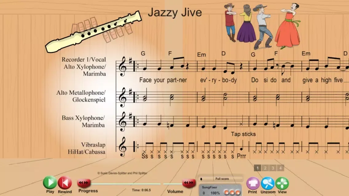 Susie and Phil's Take Orff with Recorder Screenshots