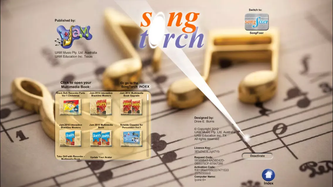 SongTorch Student Screenshots