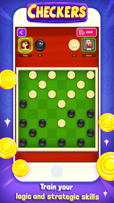 Captures d'écran de Checkers: Fun Board Game