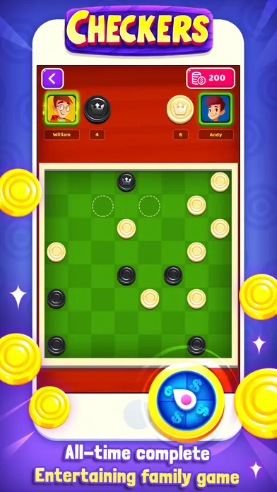 Captures d'écran de Checkers: Fun Board Game