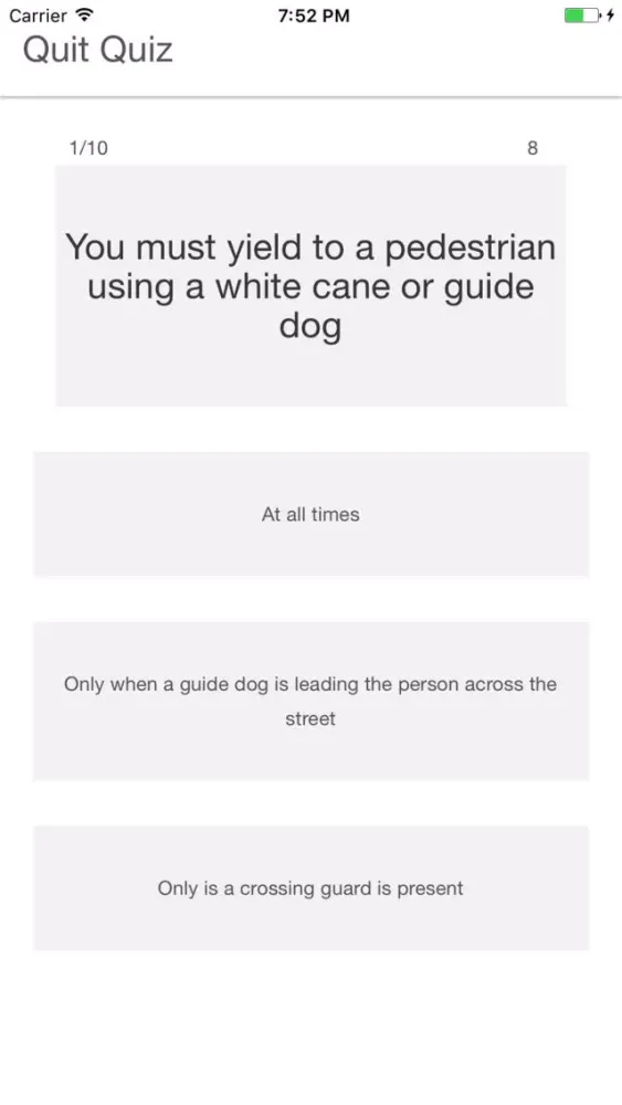 Capturas de pantalla de Georgia DMV Study Guide