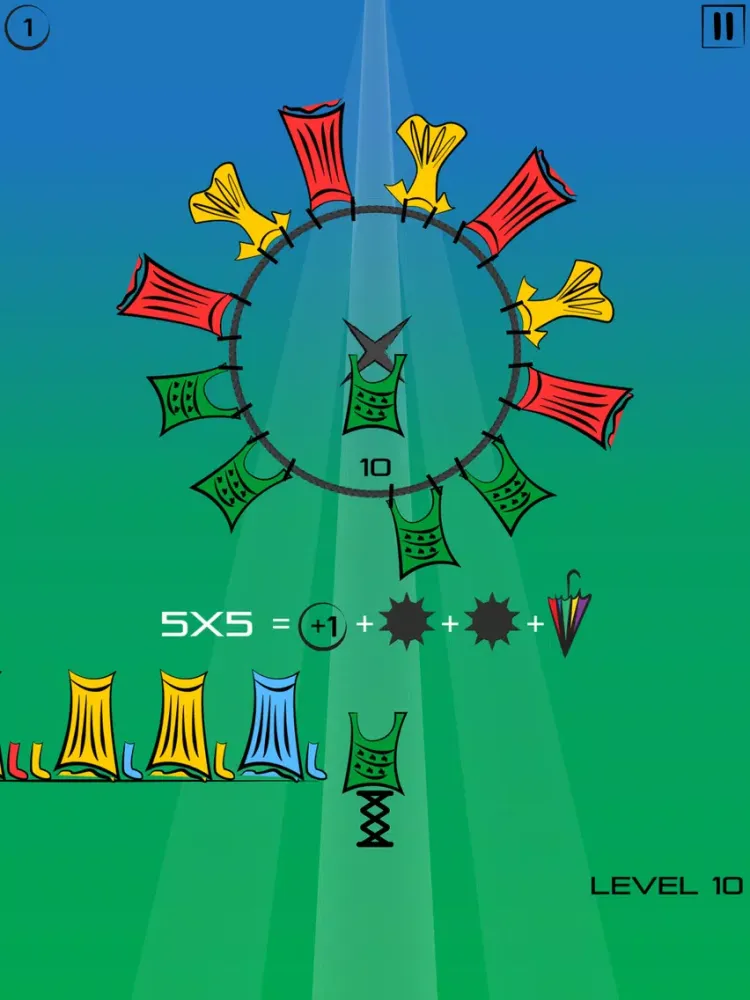 Captures d'écran de Pin Peg - One Touch Shooter Puzzle iPad 