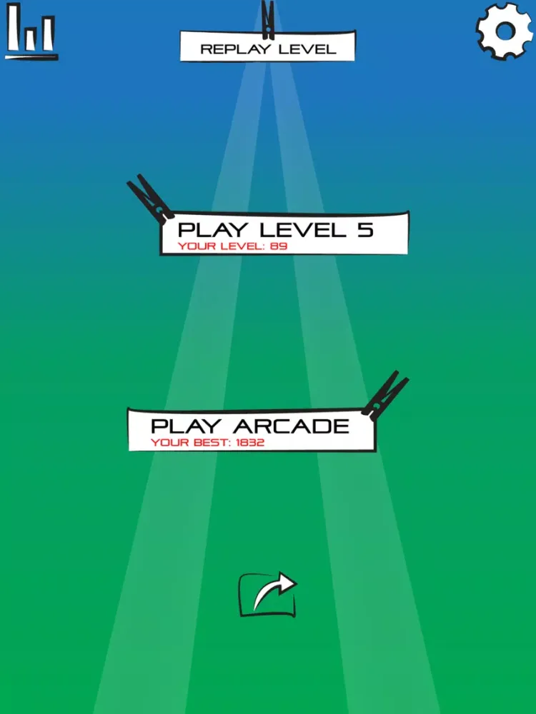 Captures d'écran de Pin Peg - One Touch Shooter Puzzle iPad 