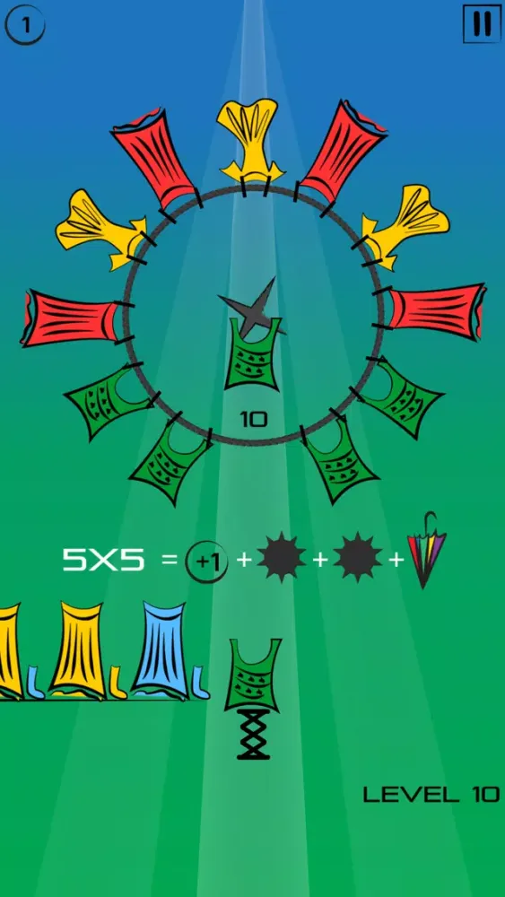 Captures d'écran de Pin Peg - One Touch Shooter Puzzle