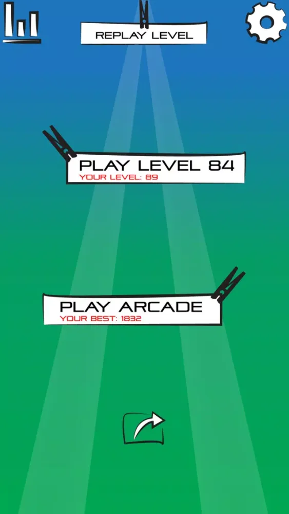 Captures d'écran de Pin Peg - One Touch Shooter Puzzle