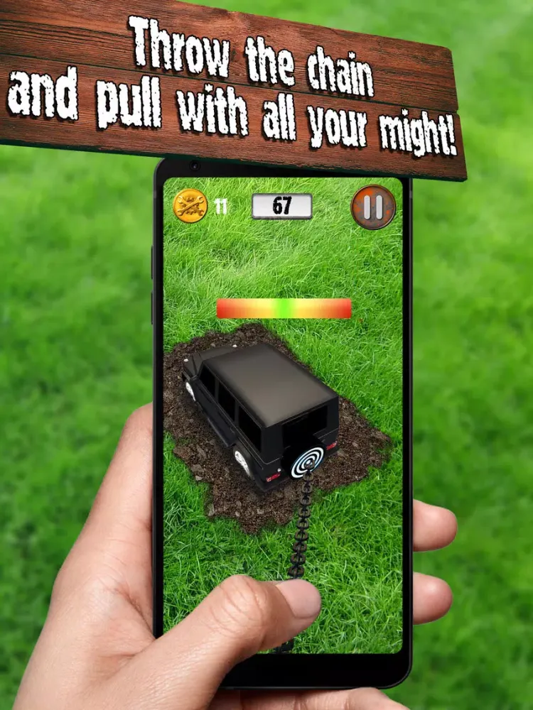 AR Pulling Chained Truck iPad  স্ক্রিনশট
