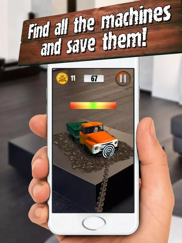AR Pulling Chained Truck iPad  স্ক্রিনশট