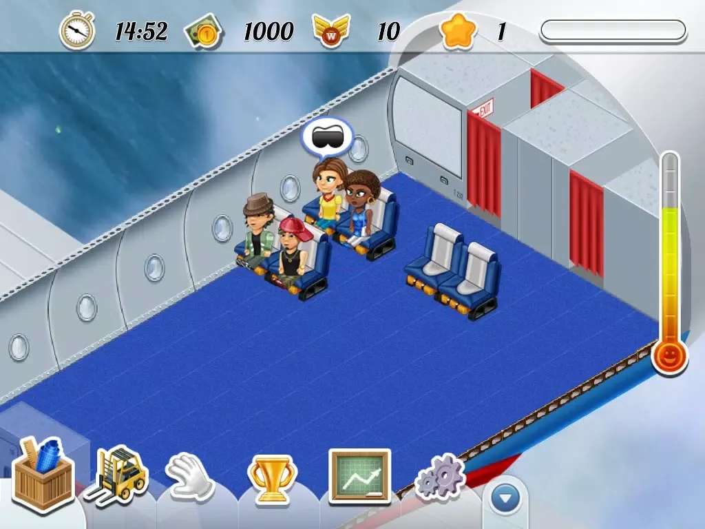 ภาพหน้าจอของ FlightExpress for iPad - Simulator Game iPad 