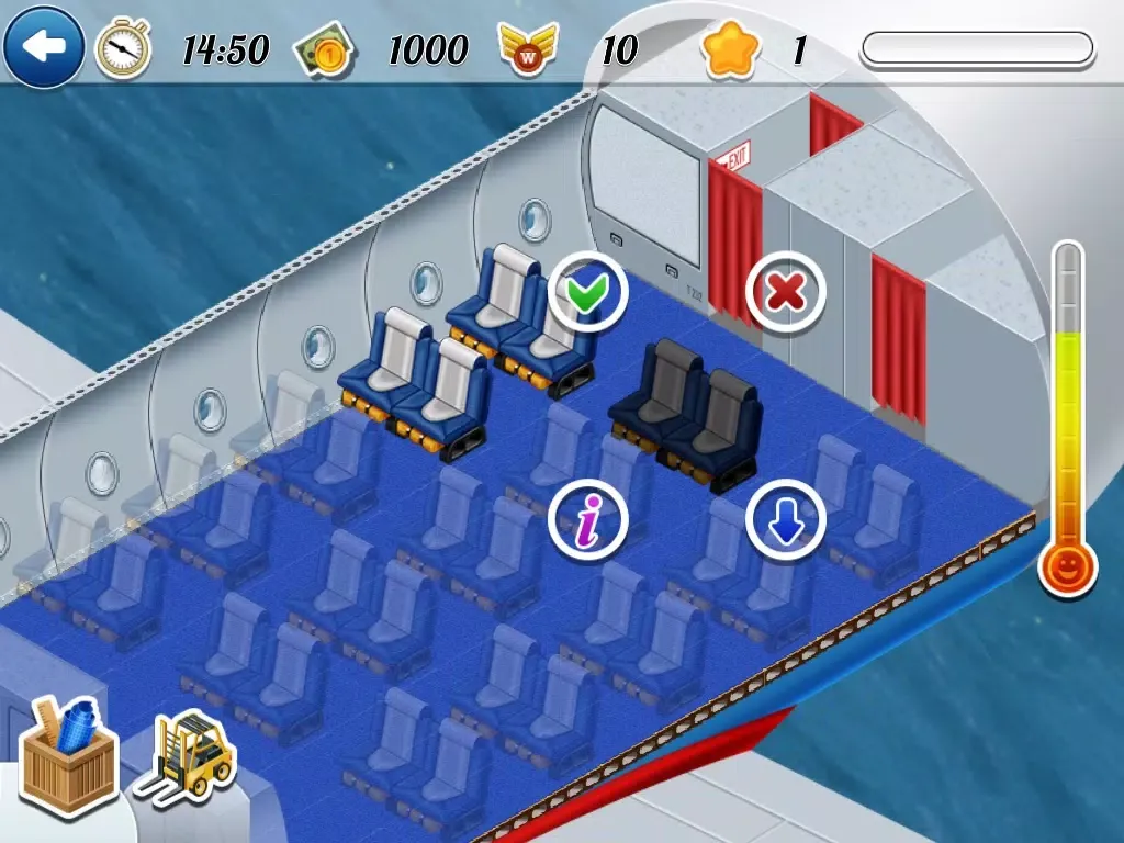 ภาพหน้าจอของ FlightExpress for iPad - Simulator Game iPad 
